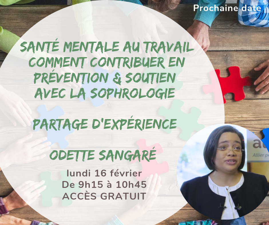 Contribuer à la santé mentale au travail
