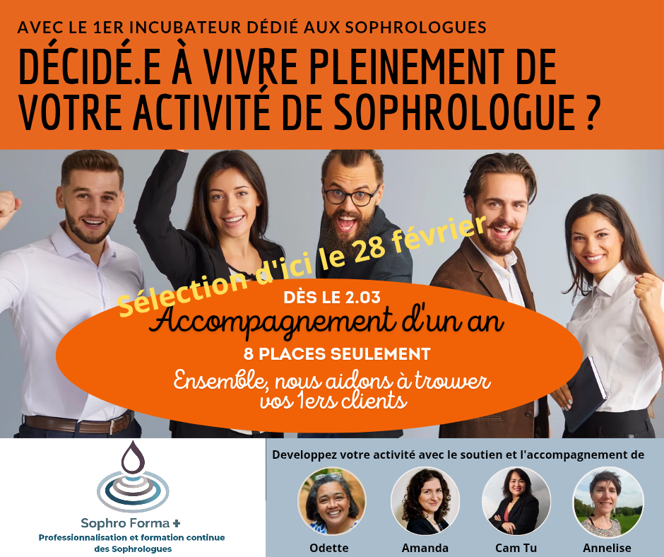 Sélection pour rejoindre l'incubateur et développer votre activité